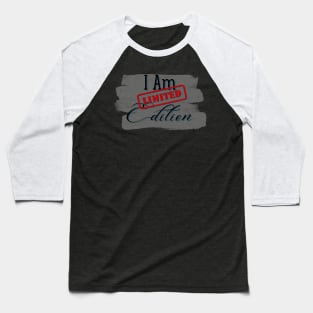 Im limited edition black Baseball T-Shirt